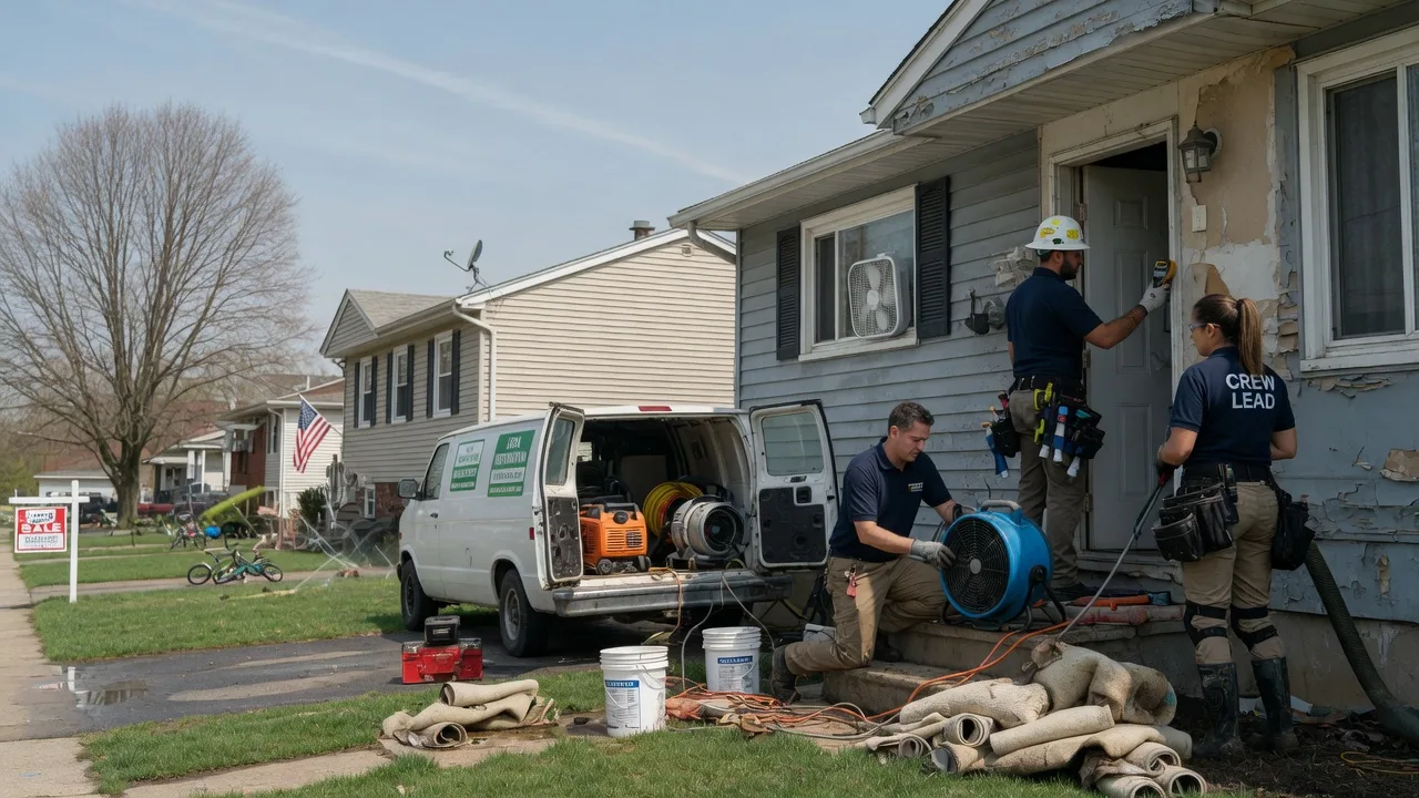 Flood Cleanup in East Otis, MA near me